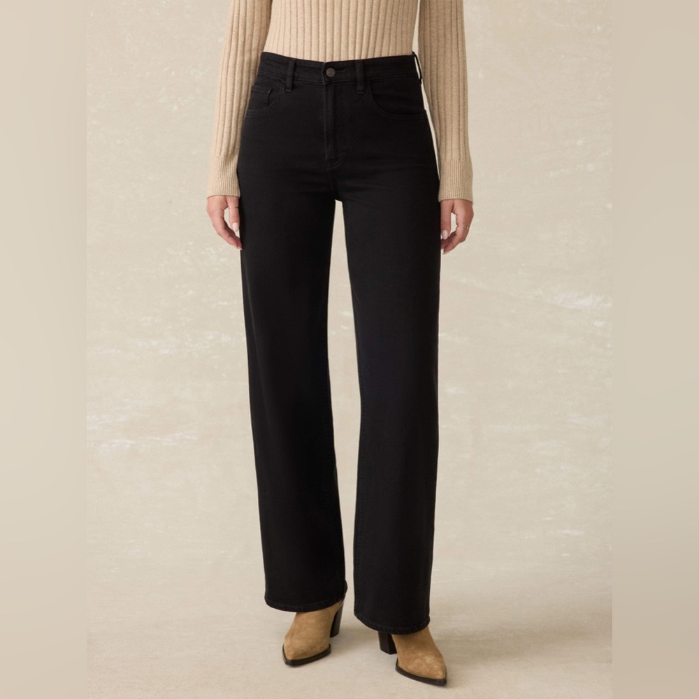Faherty Dream Jean Wide Leg Pant
